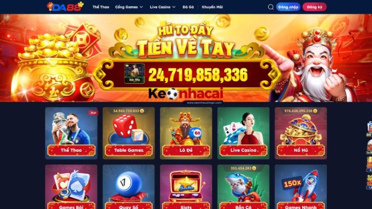Giới thiệu tổng quan về nhà cái DA88