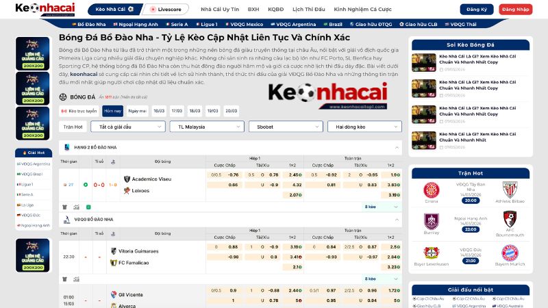 Lịch sử hình thành giải đấu bóng đá Bồ Đào Nha