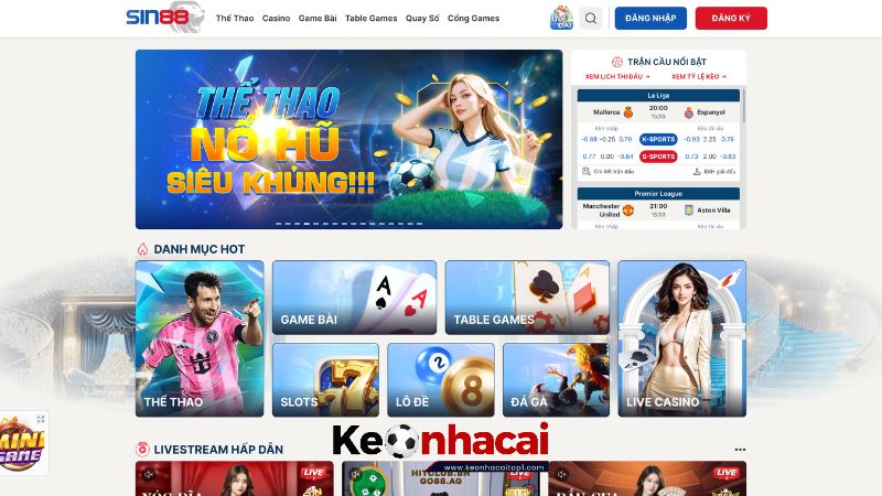 Thông tin tổng quan về nhà cái SIN88