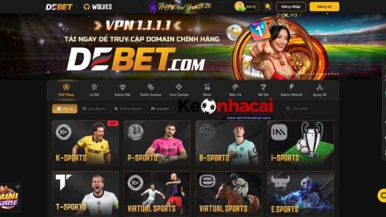 Tổng quan về nhà cái DEBET
