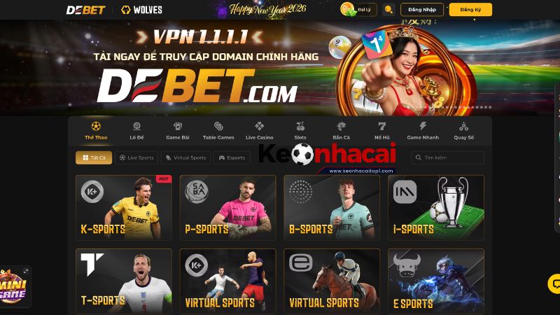 Tổng quan về nhà cái DEBET